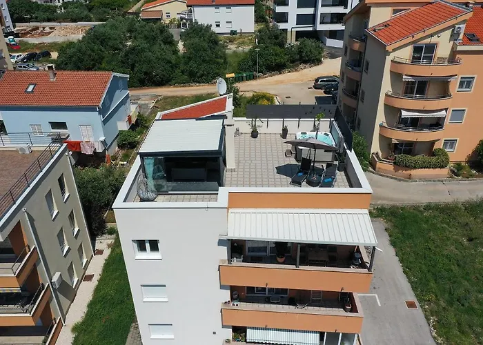 Jacuzzi Panorama Apartmán Zadar