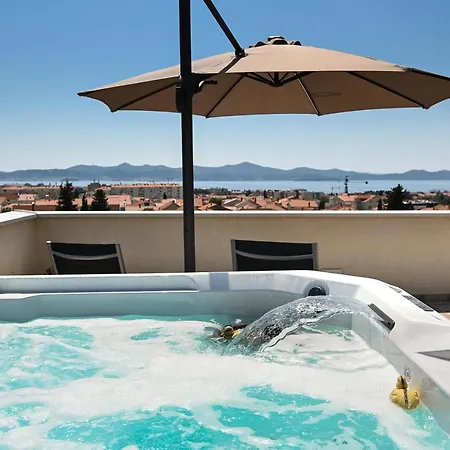 Jacuzzi Panorama Appartement Zadar
